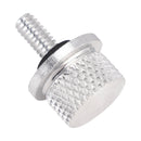 1/4"-20 Silver Seat Bolt Screw Plate Release Kit For Touring Softail Dyna 96-23