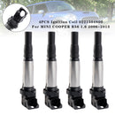 4PCS Ignition Coil 0221504800 For MINI COOPER R56 1.6 2006-2013