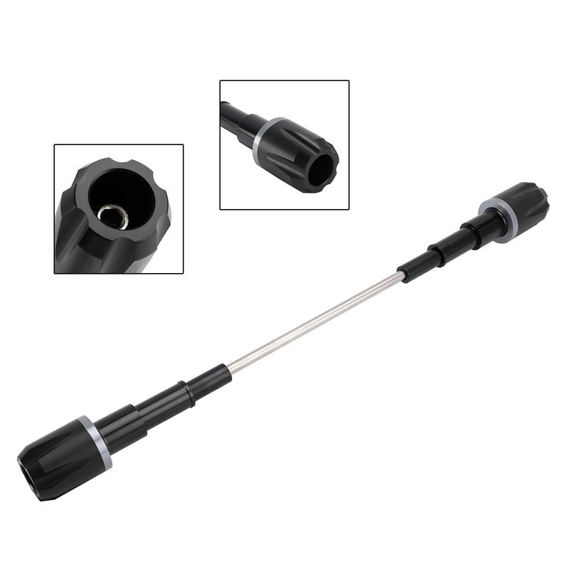 Crash Bobbin Protector Slider Aluminum GY-Titan For Du Scrambler 400/800  17-20