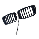 2018-2021 For BMW X3 X3M G01 G08  Pre-Facelift Gloss Black Front Kidney Mesh Grille Grill 51138469959