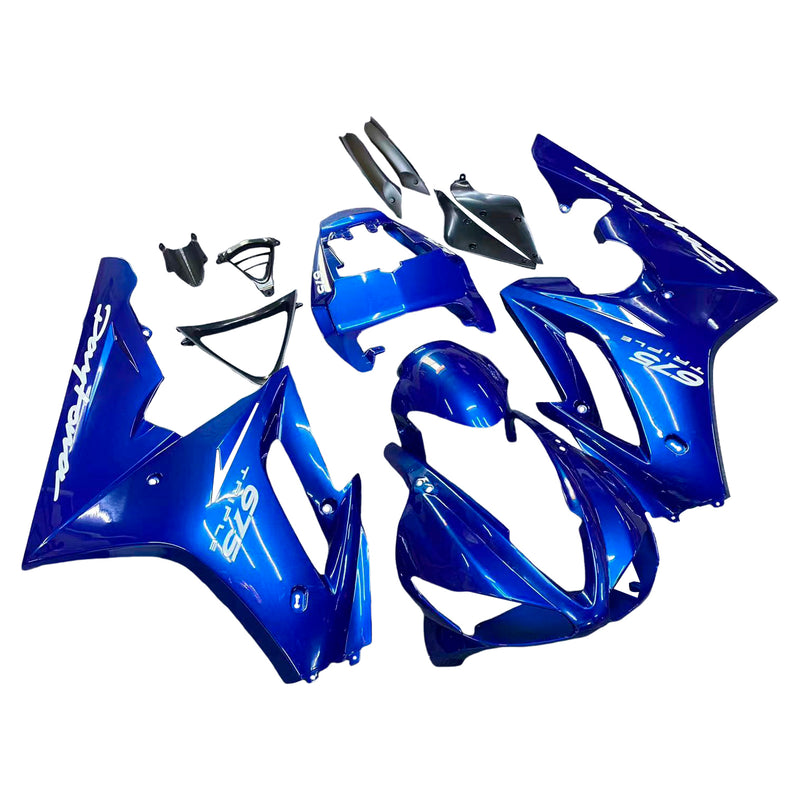 Fit For Triumph Daytona 675 2009-2012 Blue Bodywork Fairing ABS Injection Molding Generic