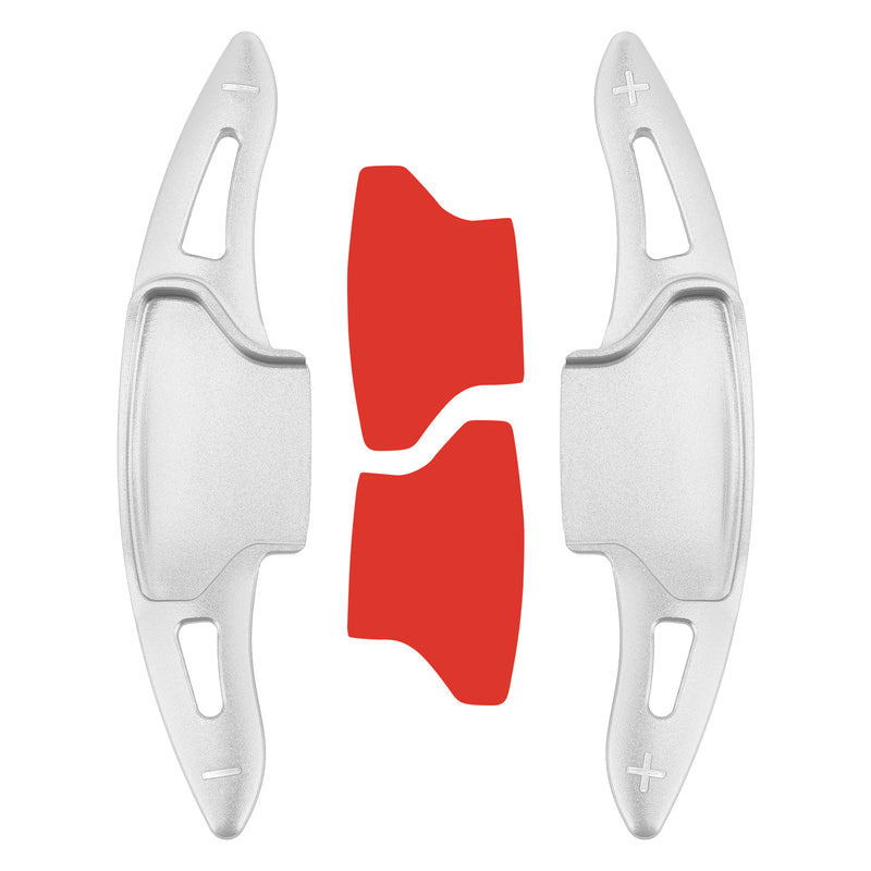 Steering Wheel Paddle Shifter Extension For Ford Explorer 20-23 Aluminium Silver