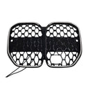 2020-2025 Fit BMW 4 Series G22 G23 G82 W/ ACC Black Front Bumper Grille Grill