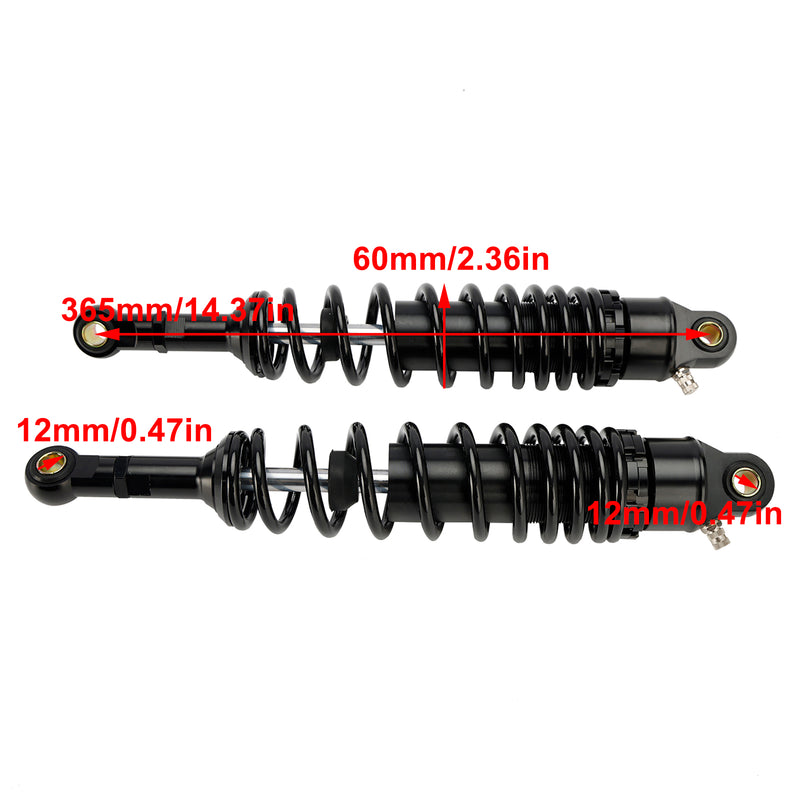 Honda CT125 Cross Cub 110 50 365mm Rear Suspension Air Shock Absorbers