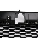 RS3 Style Honeycomb Front Grille Grill Fit Audi A3 S3 2017-2019 W/ACC Black