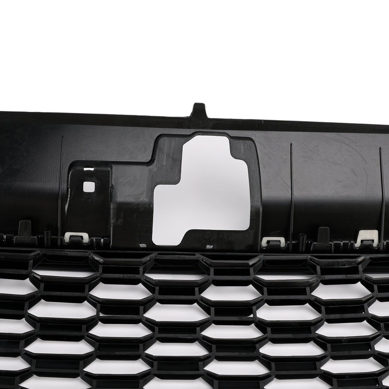RS3 Style Honeycomb Front Grille Grill Fit Audi A3 S3 2017-2019 W/ACC Black