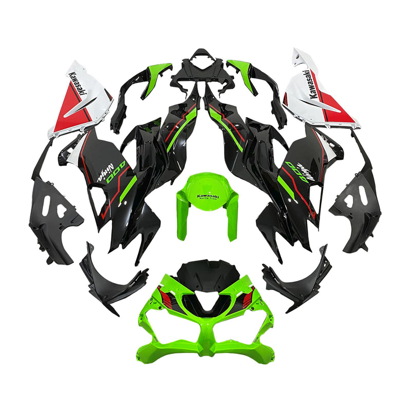 Amotopart Kawasaki ZX6R 2019-2023 Fairing Kit Bodywork Plastic ABS