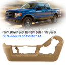 Front Driver Seat Bottom Side Trim Cover BL3Z-1562187-AA For Ford F150 2011-2014