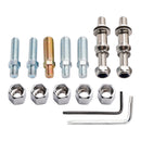 Chrome Custom Dynamics LED Turn Signal Mirrors For Sportster XL 1200 883 1990-Up