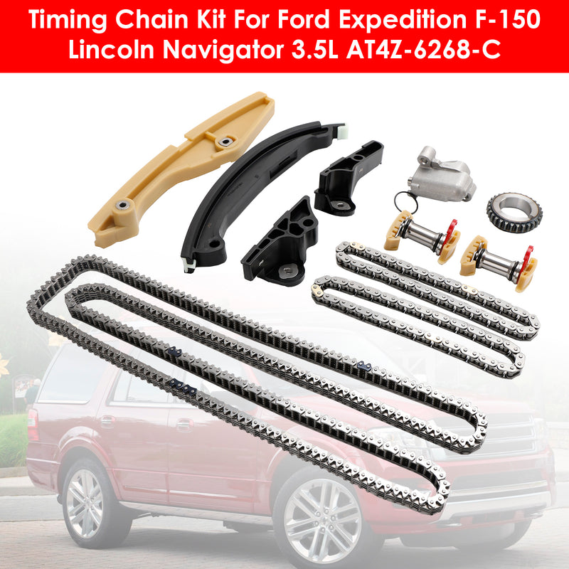 2015-2016 Ford Expedition 3.5L Timing Chain Kit AT4Z-6268-C BL3Z-6K255-A JL3Z-6K297-A