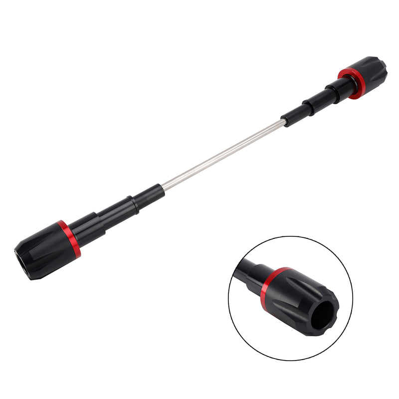 Aluminum Frame Crash Slider Protection Red For Du Cafe Racer Scrambler 800