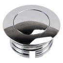 Chrome Billet Aluminum Pop Up Screw In Gas Cap Set For Touring Softail Dyna