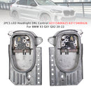 2PCS LED Headlight DRL Control 63115A0E625 63115A0E626 For BMW X3 G01 G02 20-22