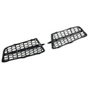 2PCS Front Bumper Fog Light Cover Bezel Grill Grille Fit BMW F20 F21 2011-2015 M