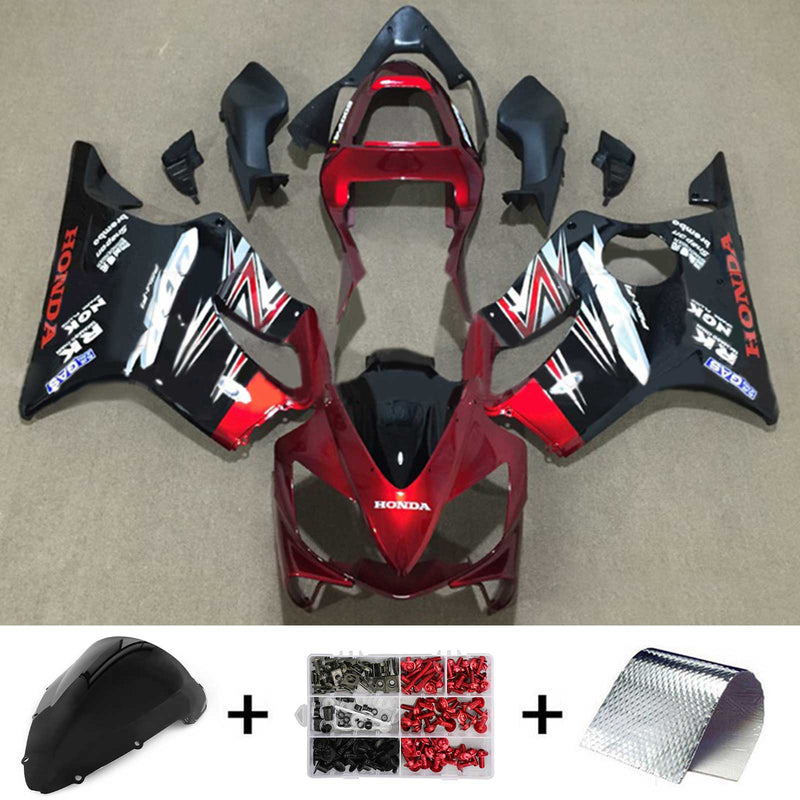 Amotopart Honda CBR600 F4i 2001-2003 Fairing Kit Bodywork Plastic ABS