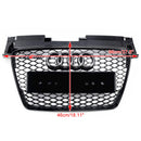 Audi TT TTS 2006-2014 RS Style Front Honeycomb Grille Grill Gloss Black