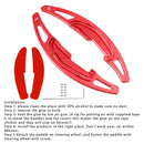 Steering Wheel Paddle Shifter Extension For BMW M3 M4 X5M X6M Aluminium