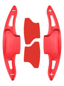 Steering Wheel Paddle Shifter Extension For Ford Explorer 20-23 Aluminium Red