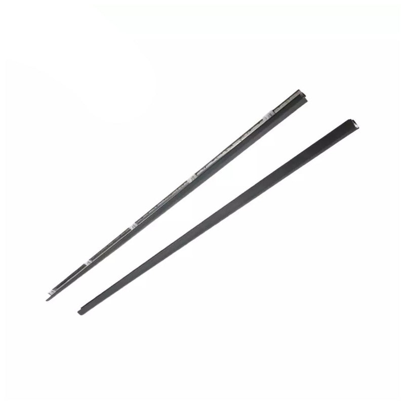 2PCS L&R Side Door Window Belt Trim Molding For Honda Civic EG6 EG4 3D 1992-1995