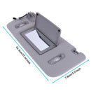 Gray Left Side Sun Visor 22870346 For Chevrolet GMC 2015-2019