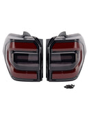 Black Animation Sequential Rear Lamp For Toyota 4Runner 2010-2024 2PCS LED Tail Lights 12W