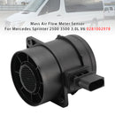 Mass Air Flow Meter Sensor For Mercedes Sprinter 2500 3500 3.0L V6 0281002978