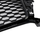 2016-2018 Audi Q3 RSQ3 Style Front Honeycomb Grille Grill Gloss Black