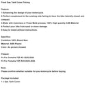 2025-2026 Yamaha YZF-R3 R25 Front Gas Tank Cover Fairing