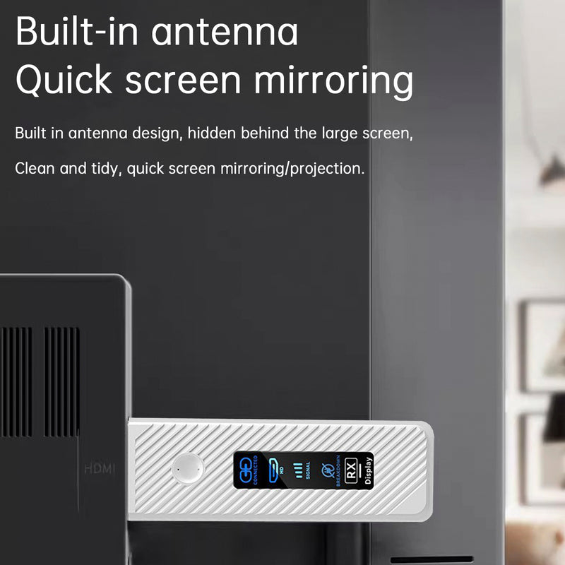 HDMI Wireless Screen Projector HD Video Transmitter Receiver Same Screen Device