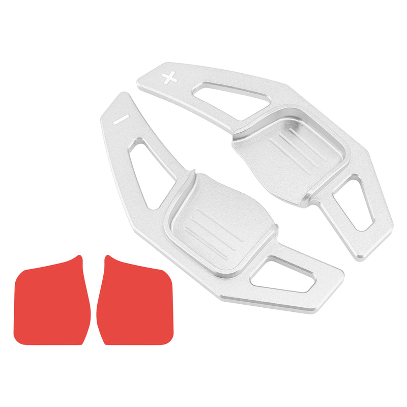 Steering Wheel Paddle Shifter Extension For Kia Forte Cadenza Aluminium Silver