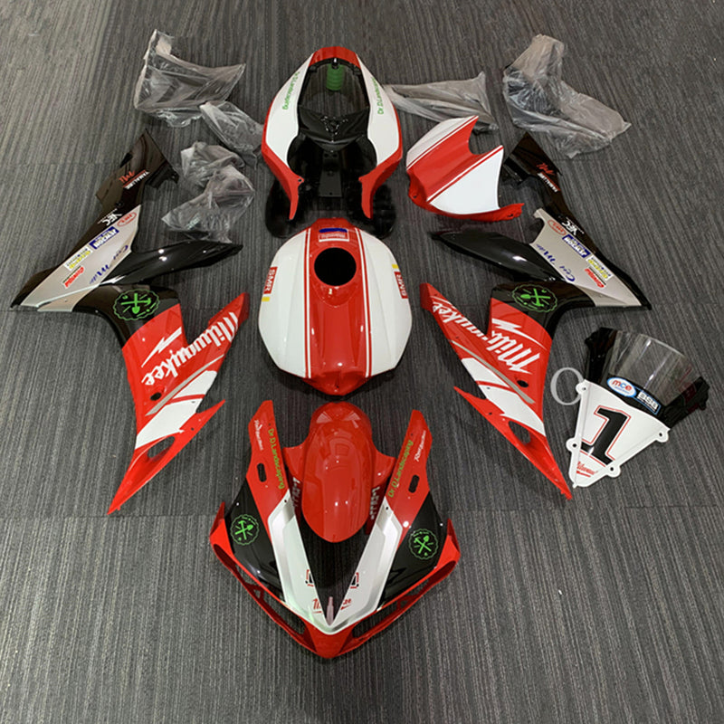 Amotopart Yamaha YZF 1000 R1 2004-2006 Fairing Kit Bodywork Plastic ABS