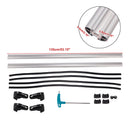 Universal Aluminium Car Roof Rack Luggage Carrier Cross Bar Rail Lockable 135CM