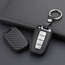Leather Silicone Car Key Case Cover With Buckle For Hyundai Old Smart