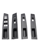 4pcs Window Switch Panel Bezel Trim For Toyota Yaris 2012-2014