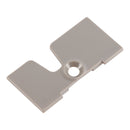 Fridge door catch/lock + backing plate caravan/motorhome RV For dometic