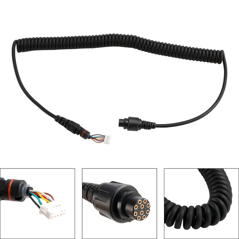 SM19A1 Button Talk Microphone Cord Hand Microphone Cable For MD780 MD650 RD980
