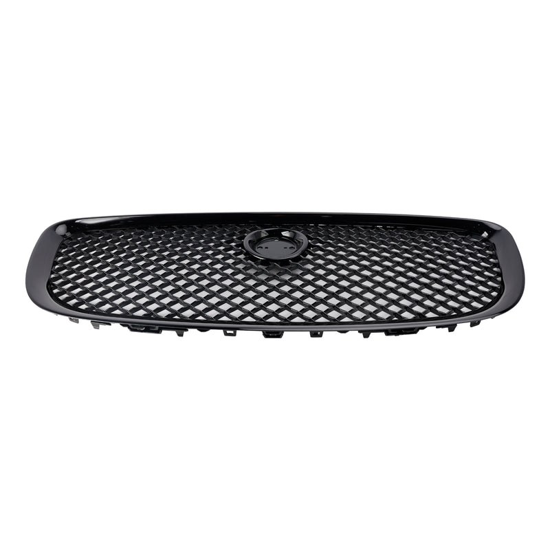 Gloss Black Front Bumper Grill Grille Fit Jaguar XJ 2010-2015