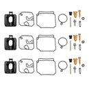 3X Fuel Pump Repair Kit fit for Yamaha 40HP & 50HP 2-Stroke Outboard Carburetors