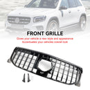 Gloss Black Front Bumper Grille Grill Fit Mercedes Benz GLB X247 2020-2023