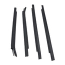 4pcs Weatherstrip Outer Lower Window For Toyota Tundra 2000-2006 Double Cab