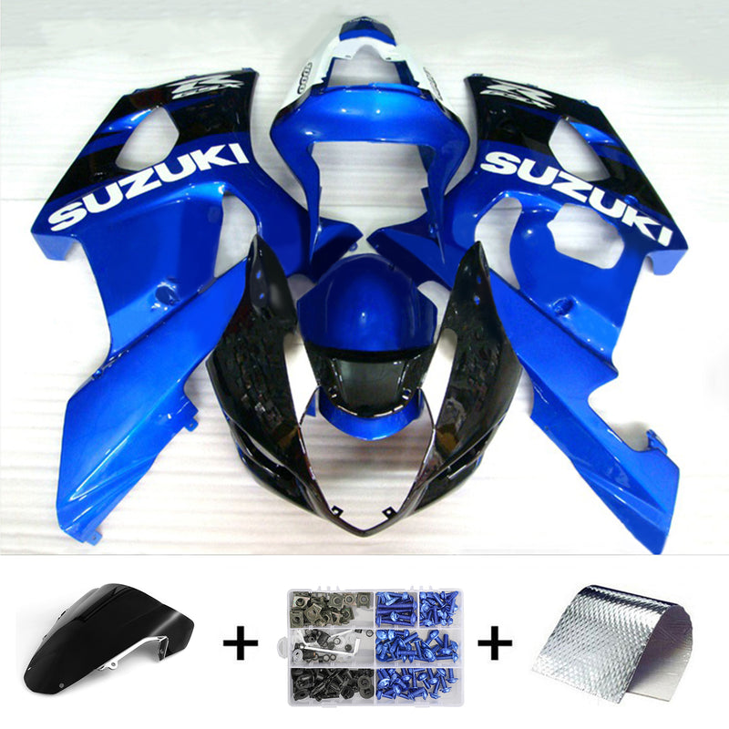 Amotopart Suzuki GSXR1000 2003-2004 K3 Fairing Kit Bodywork Plastic ABS