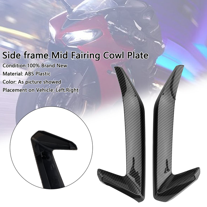 Side frame Mid Fairing Cowl Plate For Daytona 660 2024-2025