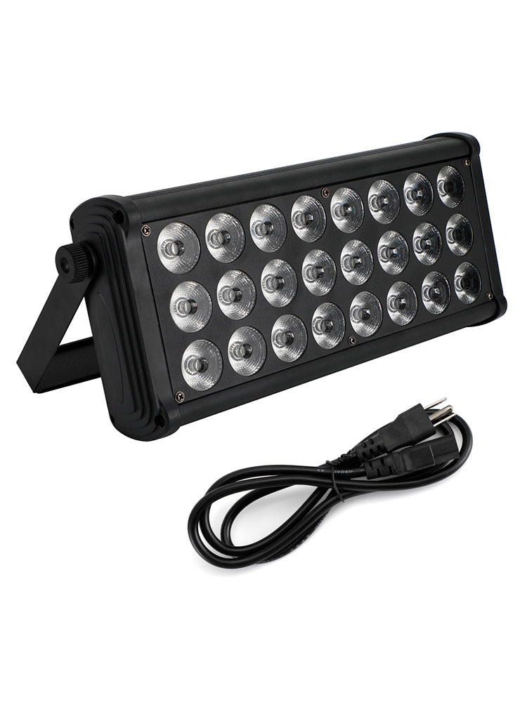 24 LED Wall Wash Stage Light RGBW Strobe DMX512 Party Disco Show Effect Lighting