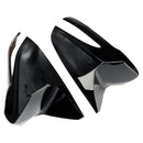 Side Mirror Covers Rearview Housing Black for Lexus IS250 IS350 ES350