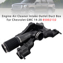 Engine Air Cleaner Intake Outlet Duct Box For Chevrolet GMC 14-20 85002132