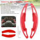 Steering Wheel Paddle Shifter Extension For BMW M3 M4 X5M X6M Aluminium Red