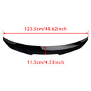 Gloss Black Rear Boot Spoiler For BMW 3 Series G20 G80 19-25 PSM Style