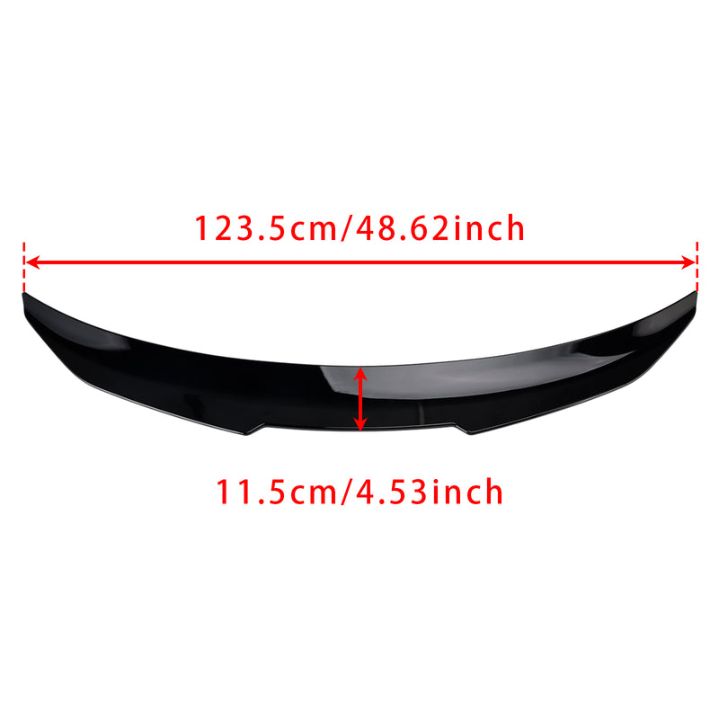 Gloss Black Rear Boot Spoiler For BMW 3 Series G20 G80 19-25 PSM Style