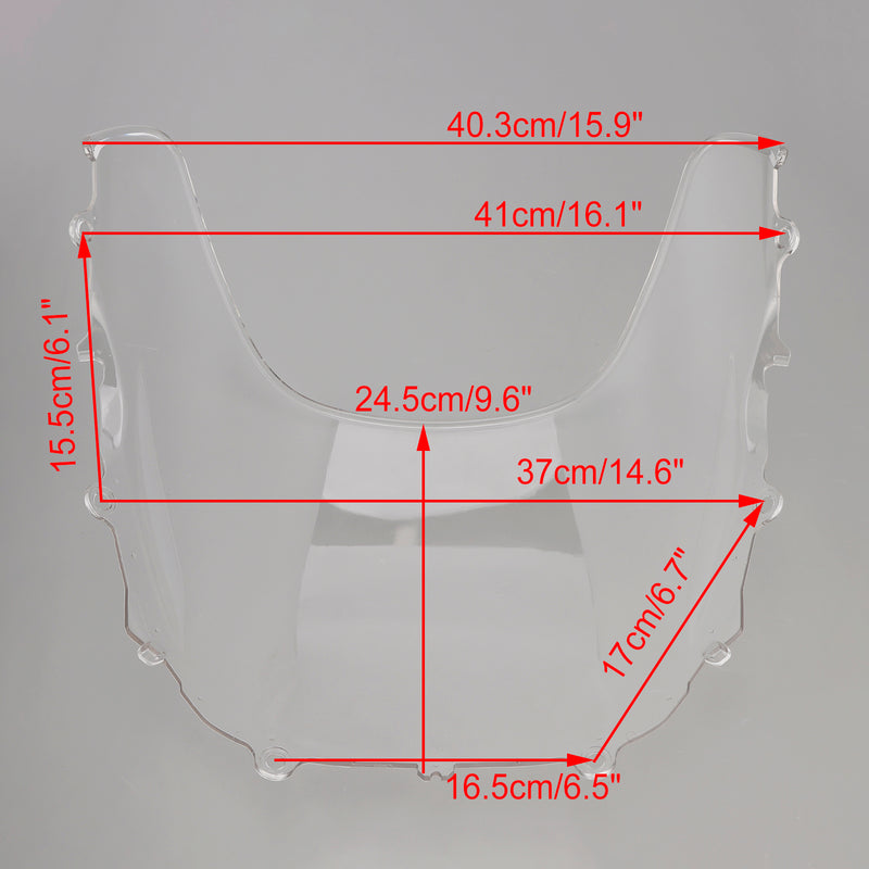 Windshield WindScreen + Bracket fit for YAMAHA XSR900 GP 2024-2025