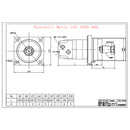 Hydraulic Motor For Eaton Char-Lynn 2000 Series 105-1006-006 1051006006
